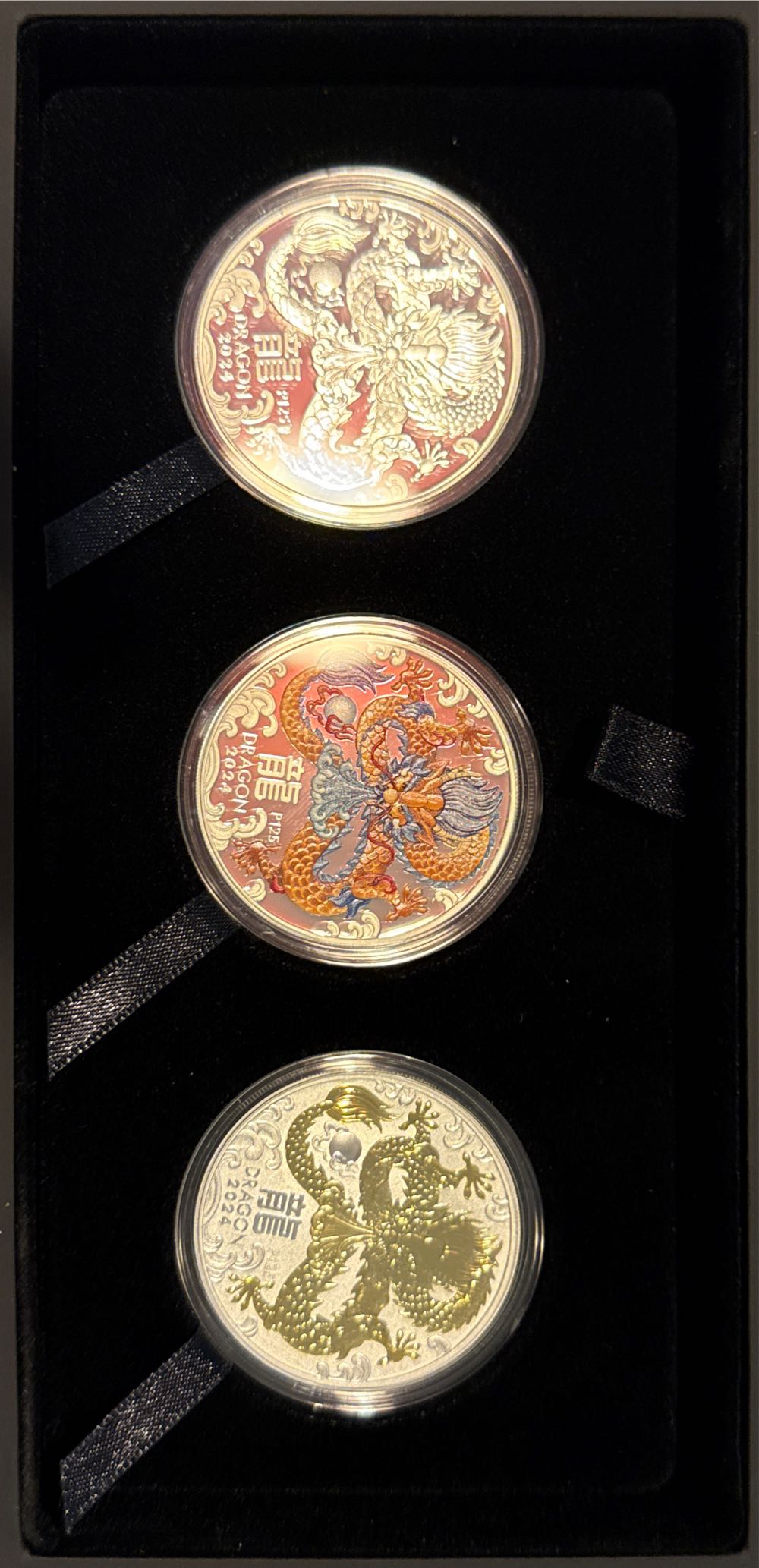 2024 Year Of The Dragon Silver Trio  coin collectible - Main Image 2