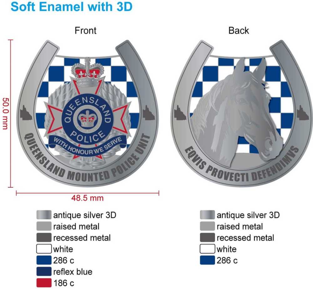 192 2025 Mounted Unit  coin collectible - Main Image 2