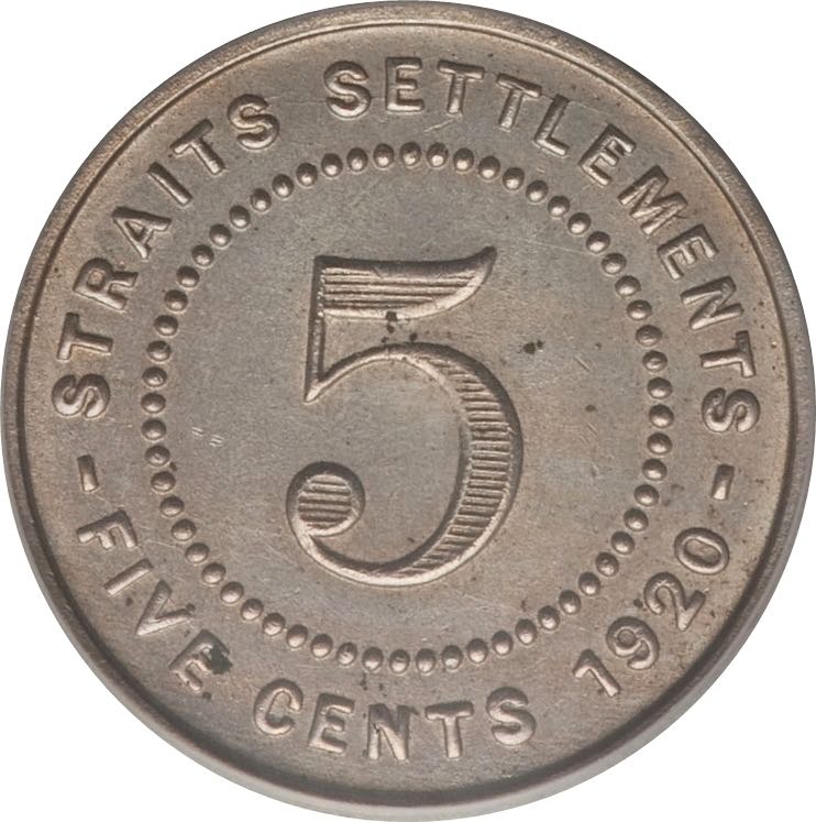 ¢5 | 1920 Straits  coin collectible - Main Image 2