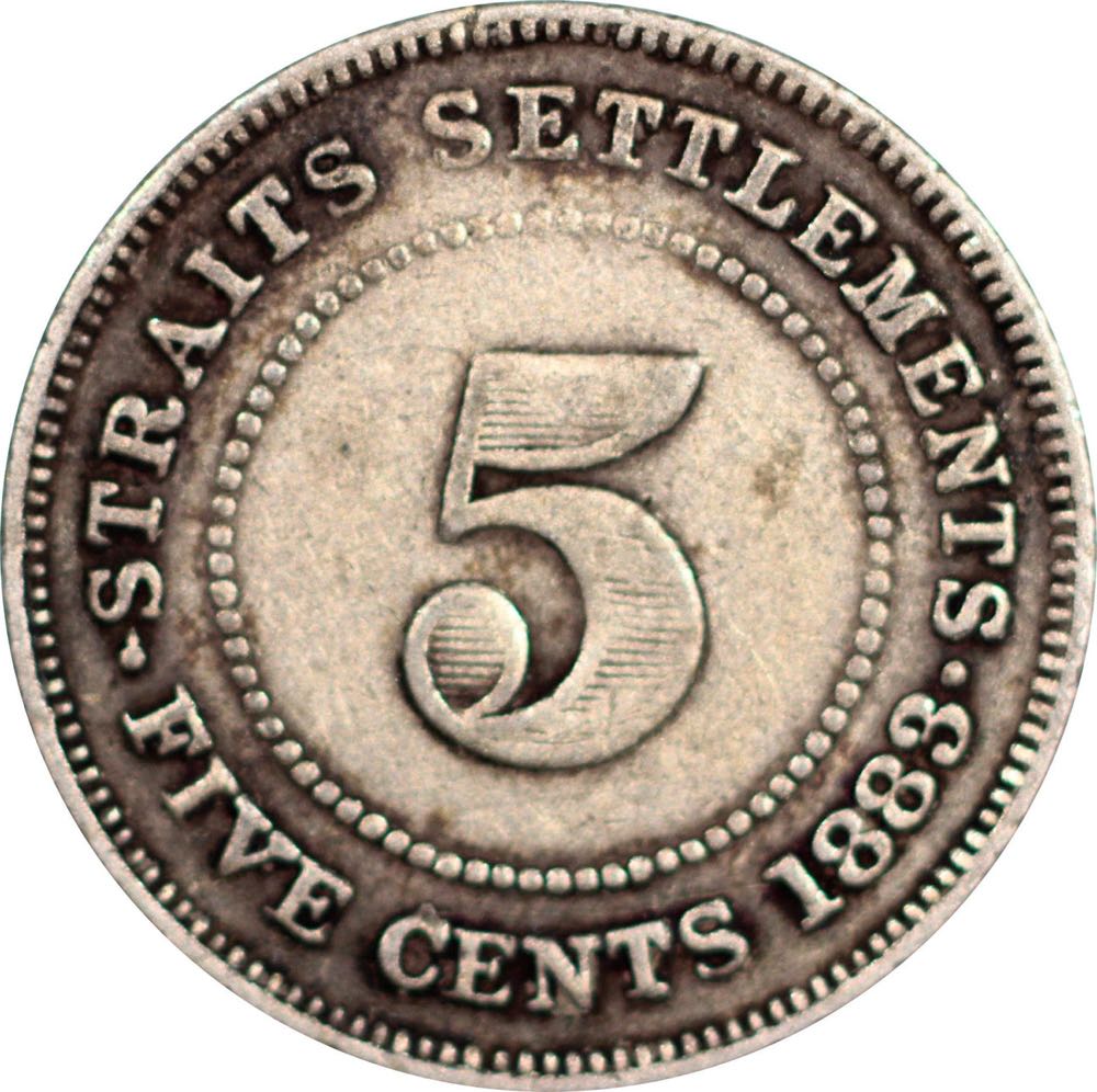 ¢5 | 1896 Straits  coin collectible - Main Image 2