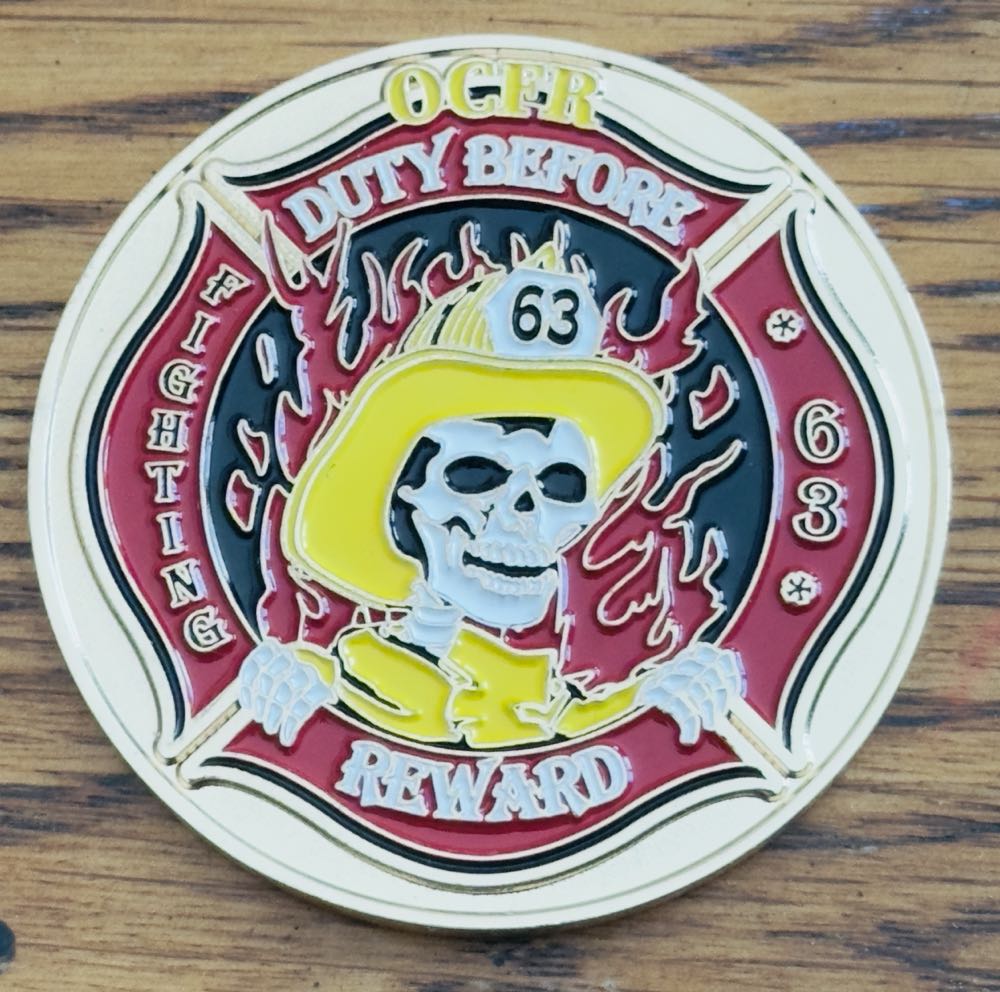 Orange County, FL Station 63  coin collectible - Main Image 2