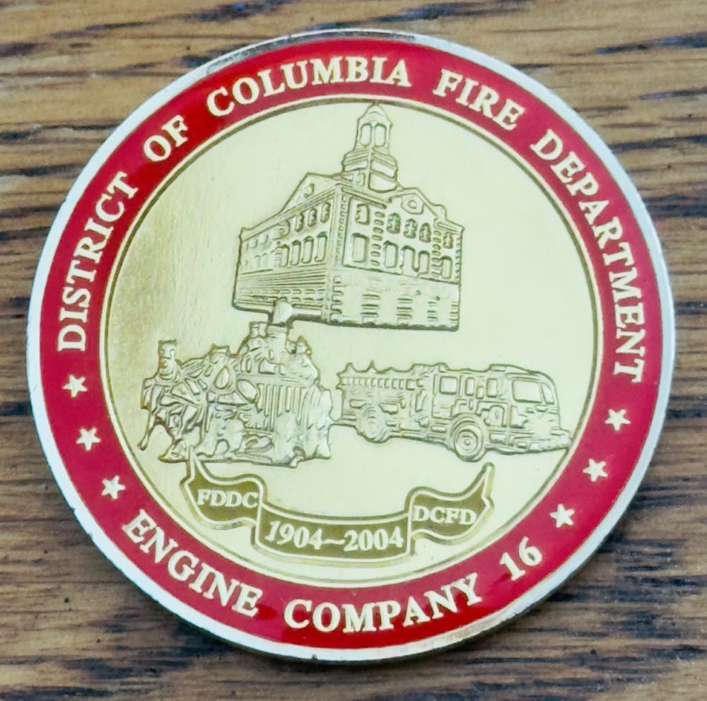 DCFD E16  coin collectible - Main Image 2