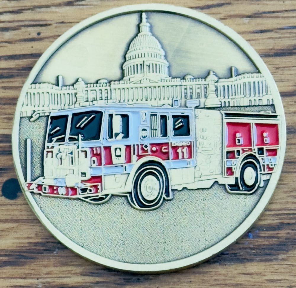 DCFD E11  coin collectible - Main Image 2