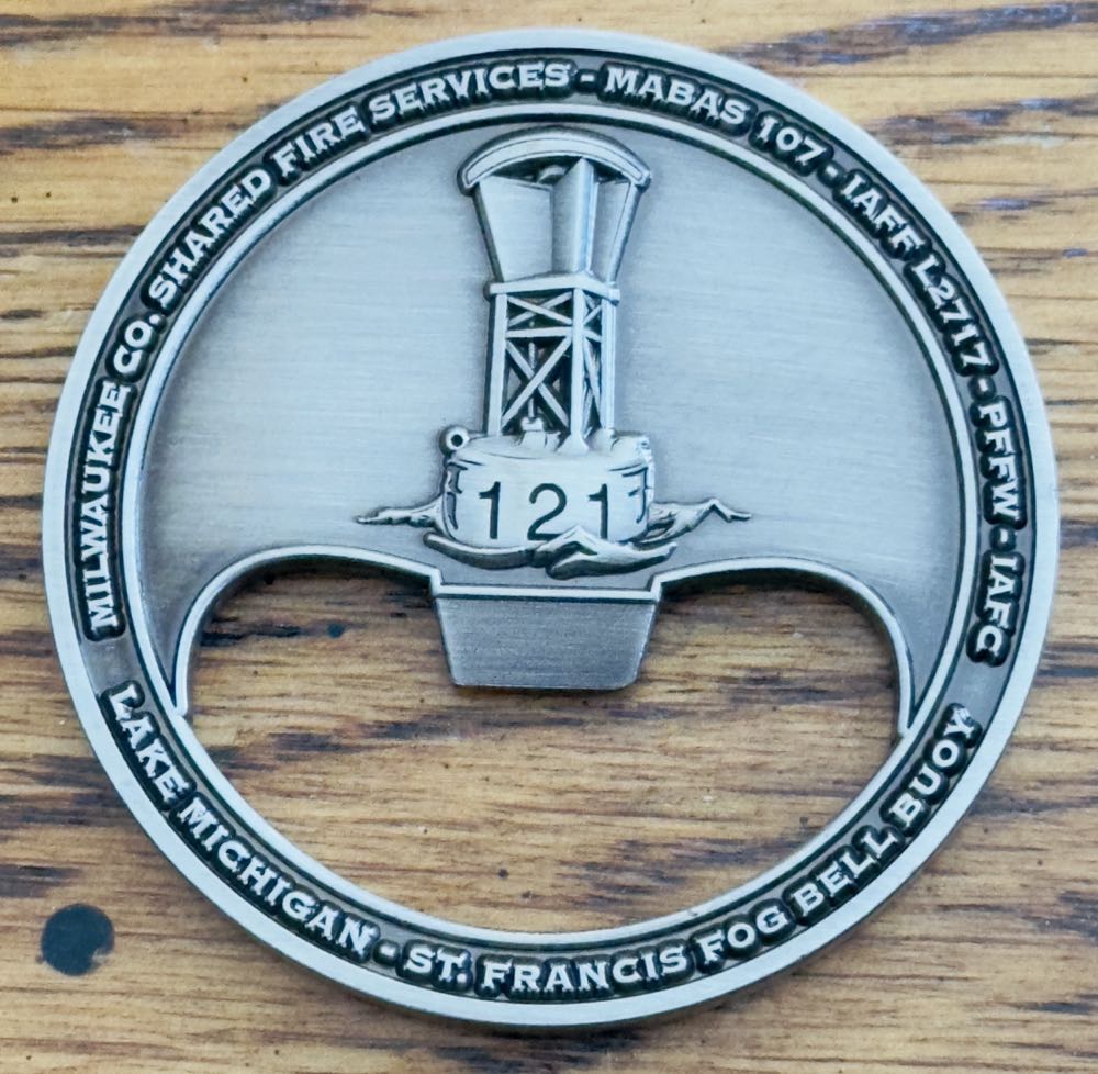 St. Francis “Foghorn Bouy”  coin collectible - Main Image 2