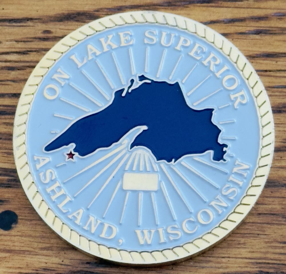 Ashland, WI Local 875  coin collectible - Main Image 2