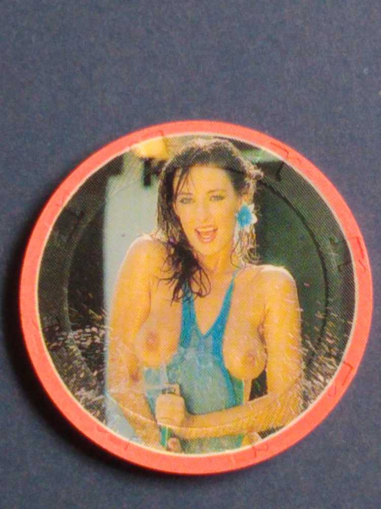 X Women Exposing Breasts On Poker Chip   coin collectible - Main Image 2