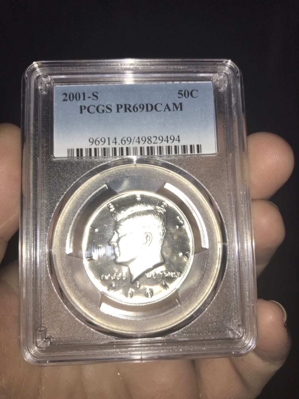 2008 Colorized Barack Obama American Silver Eagle Coin