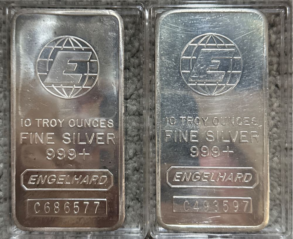 Engelhard 10 Oz Bar Big E  coin collectible - Main Image 3