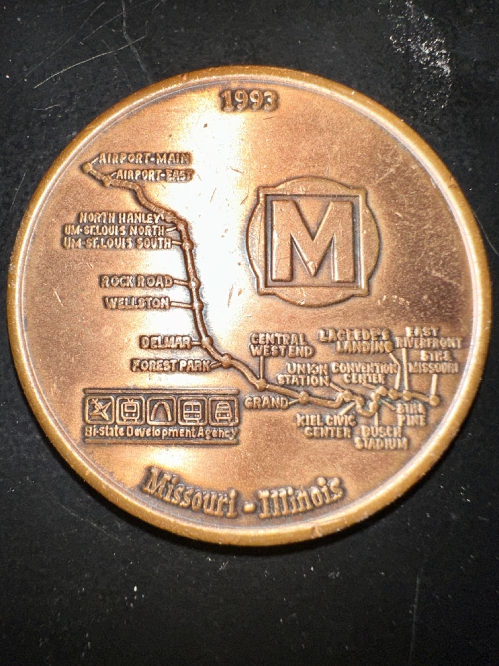 Metrolink Challenge Coin  coin collectible - Main Image 2