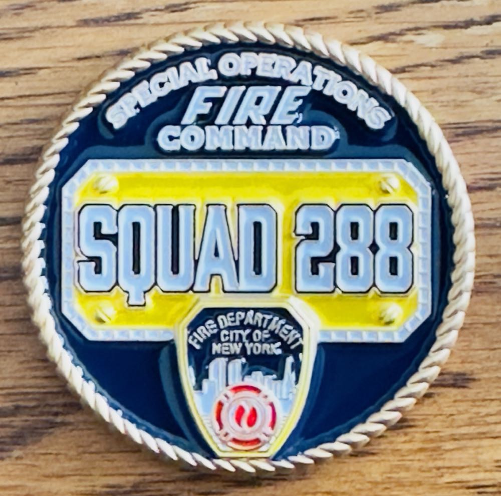 FDNY SQ288  coin collectible - Main Image 2