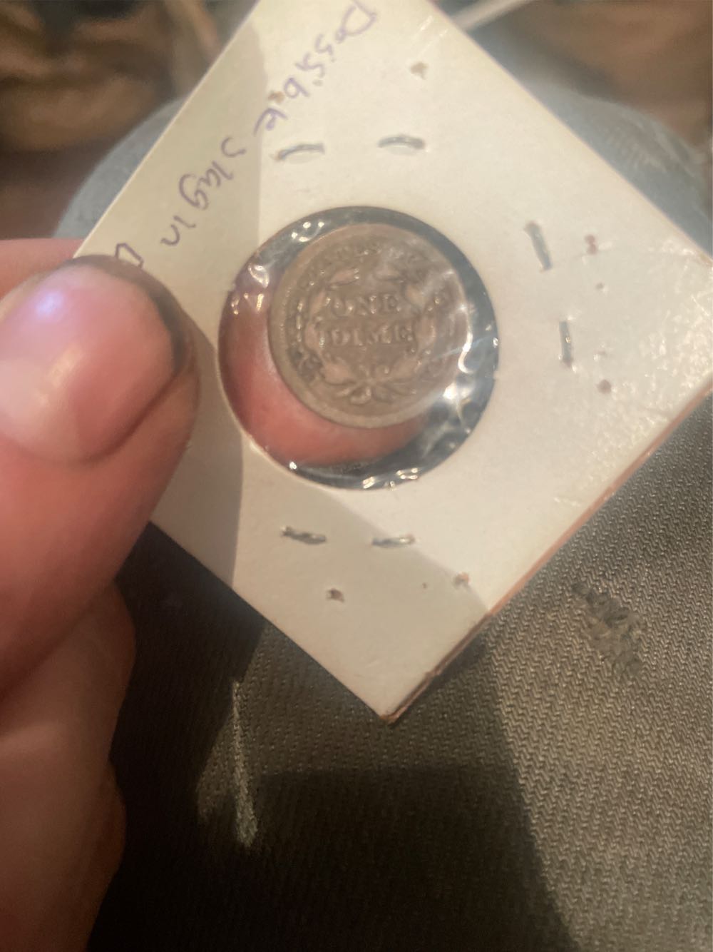 Liberty Seated Dime  coin collectible - Main Image 2