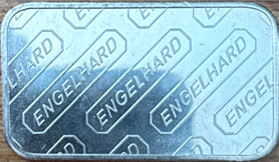 Engelhard Horizontal Elongated Octagon 1 oz Bar  coin collectible - Main Image 2