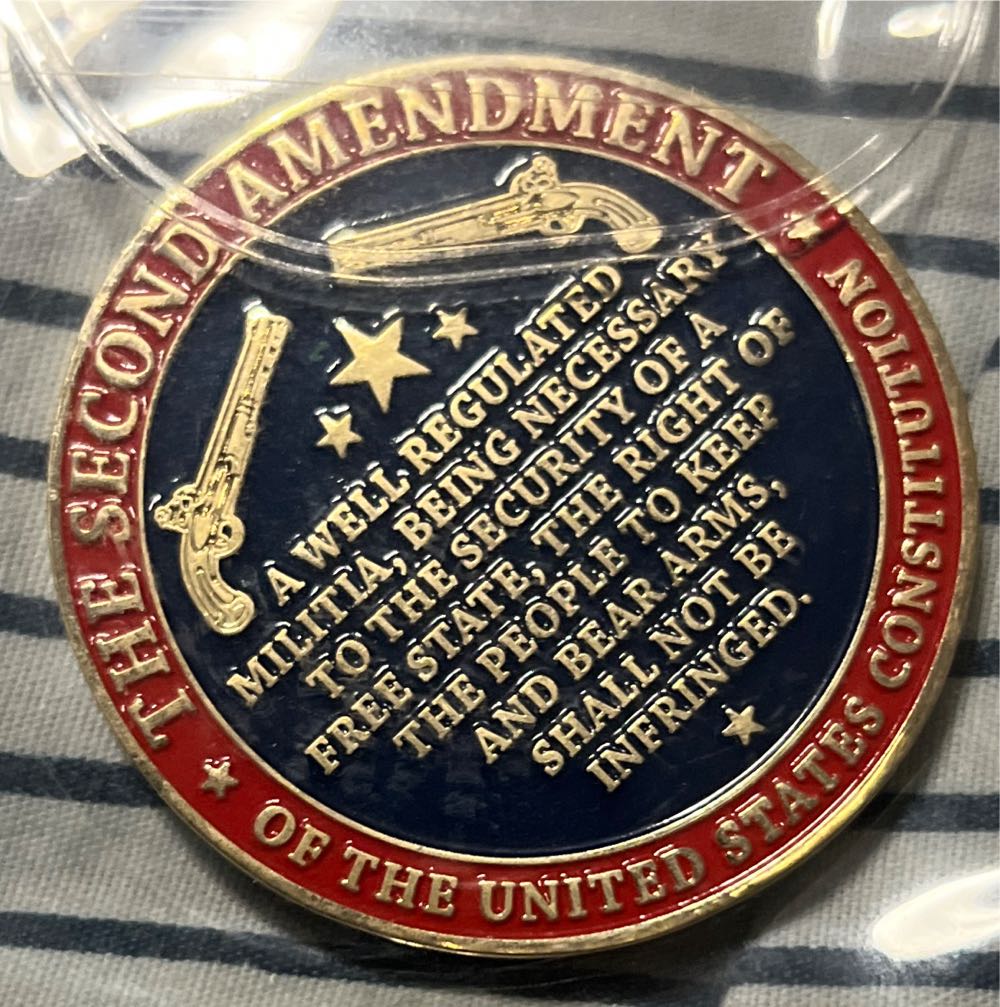 2nd Ammendement Coin   coin collectible - Main Image 2