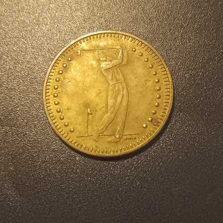 Ball O Matic Niles,mI/Golfer  coin collectible - Main Image 2