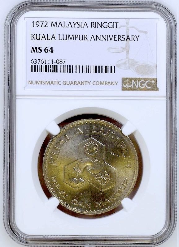 1972 | Kuala Lumpur  coin collectible - Main Image 3