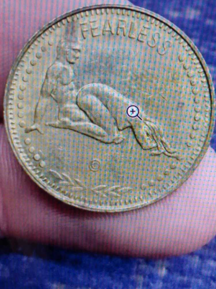 X Fearless / Versatile   coin collectible - Main Image 3