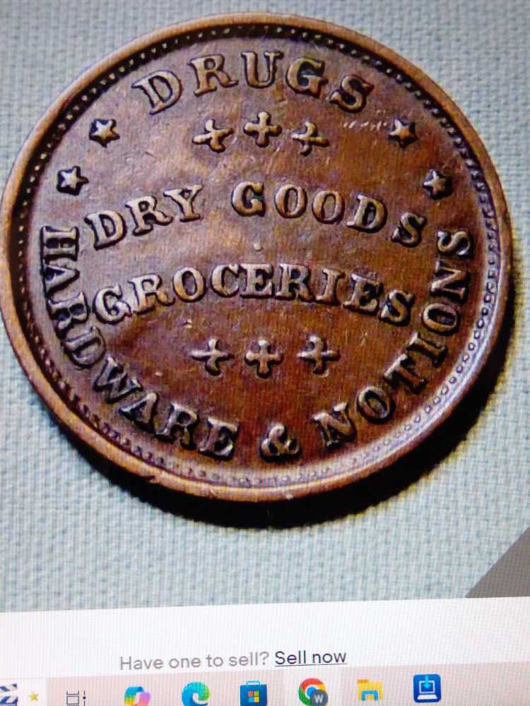 Token Patriotic Civil War   coin collectible - Main Image 2