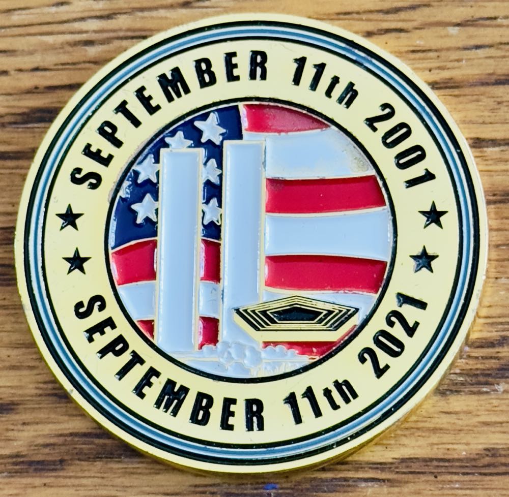 FDNY UFOA 9/11 20th Anniversary  coin collectible - Main Image 2