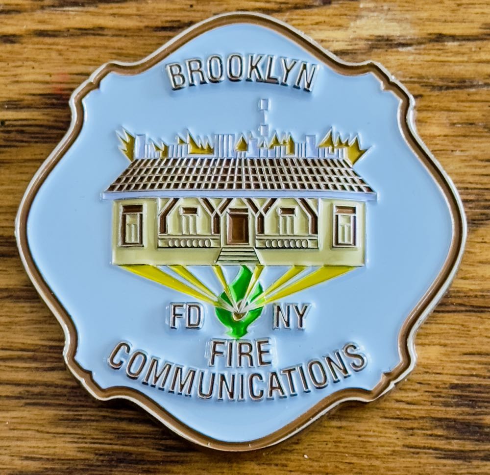 FDNY Brooklyn CO  coin collectible - Main Image 2