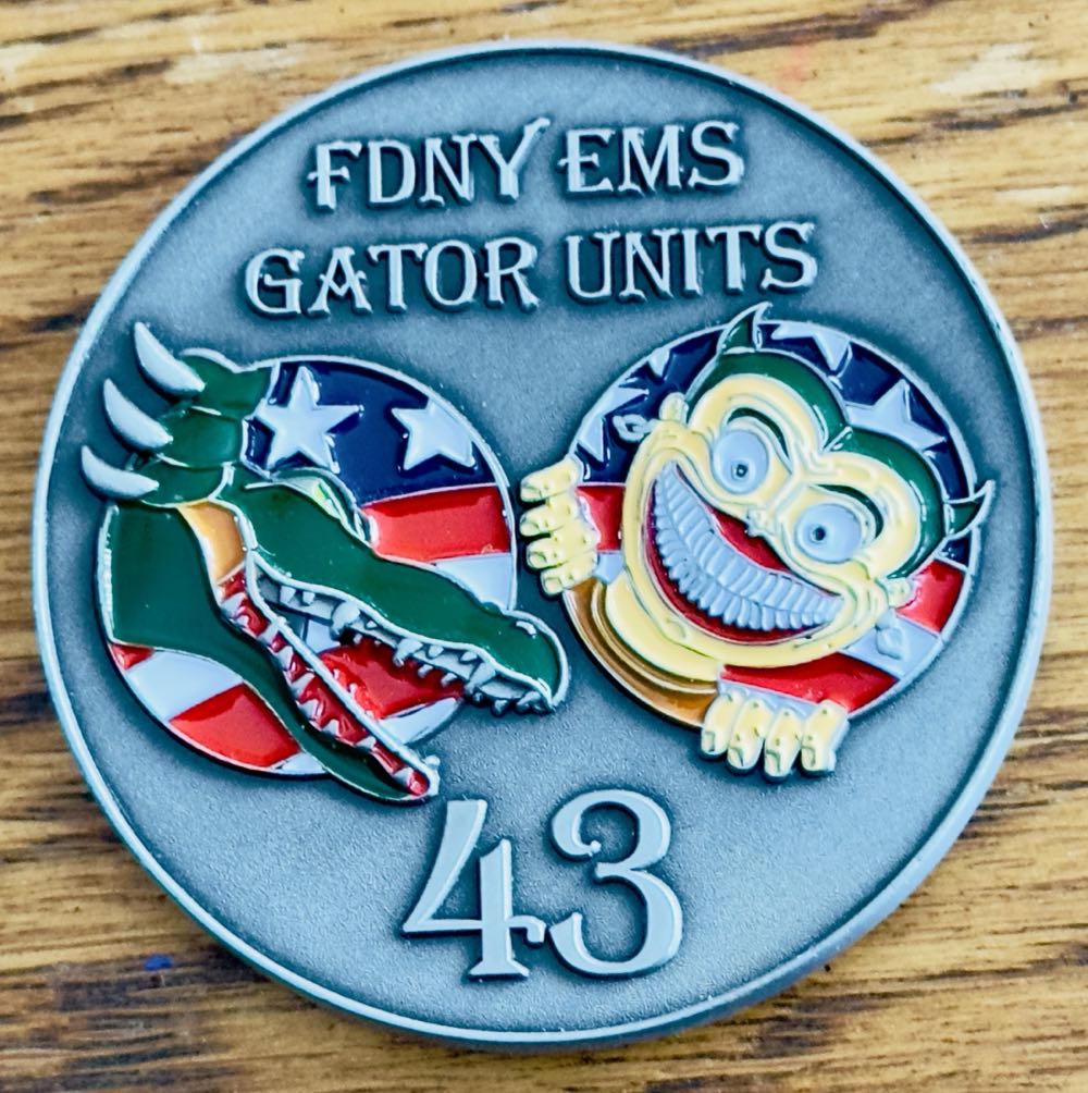 FDNY Coney Island Summer Detail  coin collectible - Main Image 2