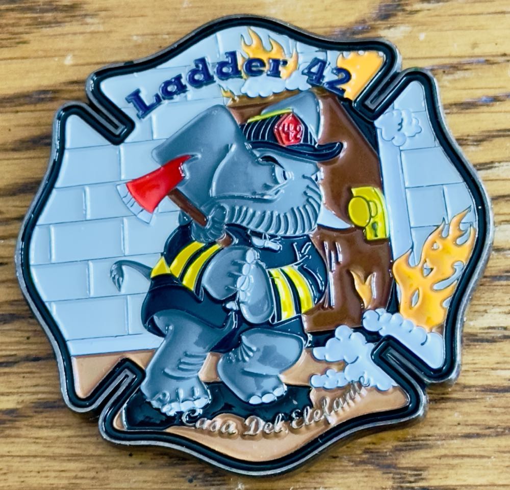 FDNY E73/L42  coin collectible - Main Image 2