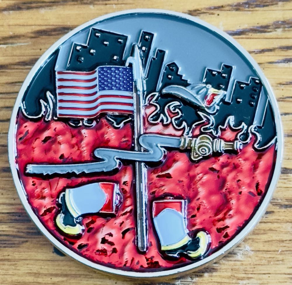 FDNY E90  coin collectible - Main Image 2