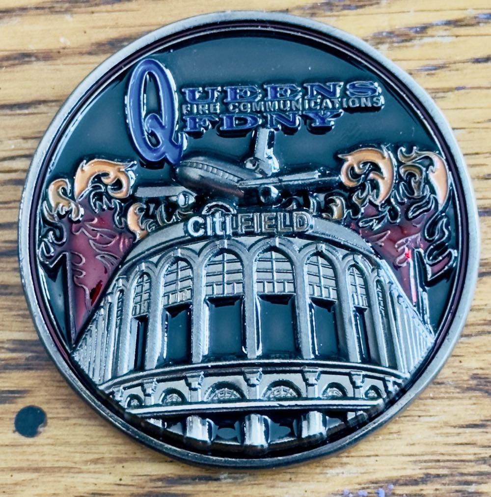 FDNY Queens CO  coin collectible - Main Image 2
