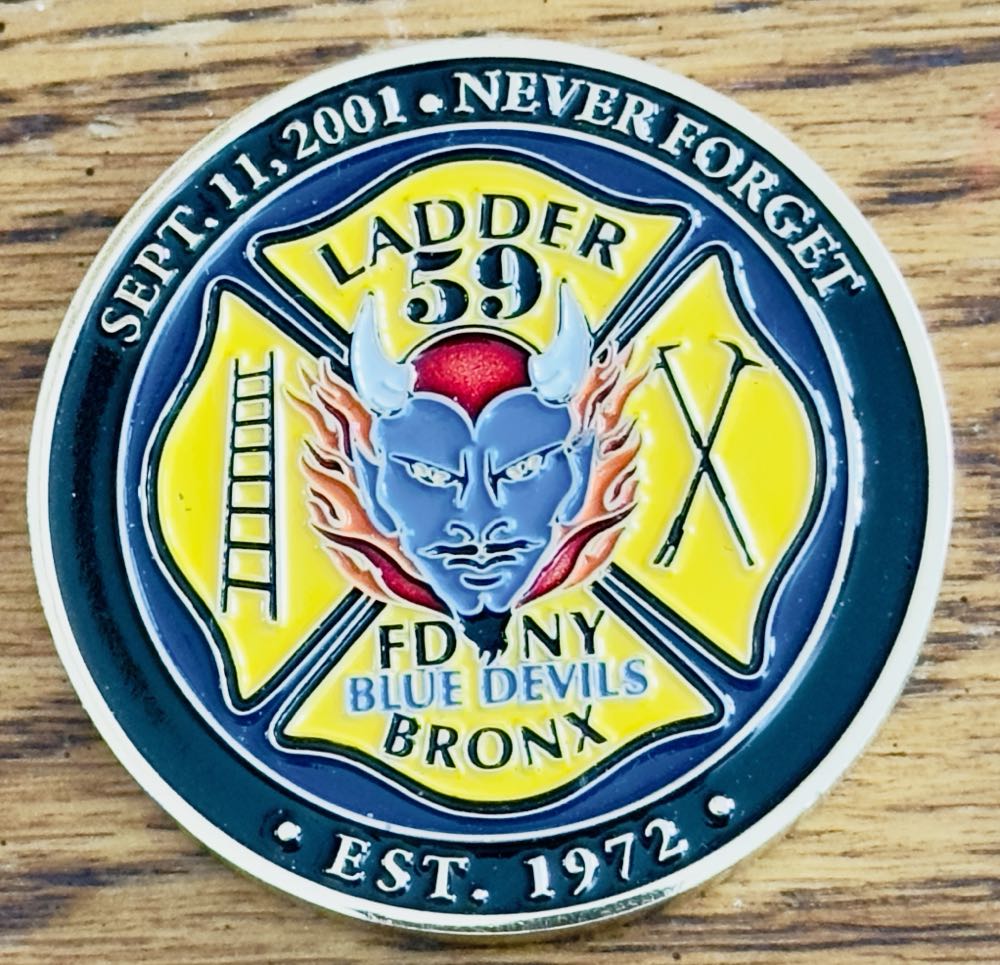 FDNY E43/L59  coin collectible - Main Image 2