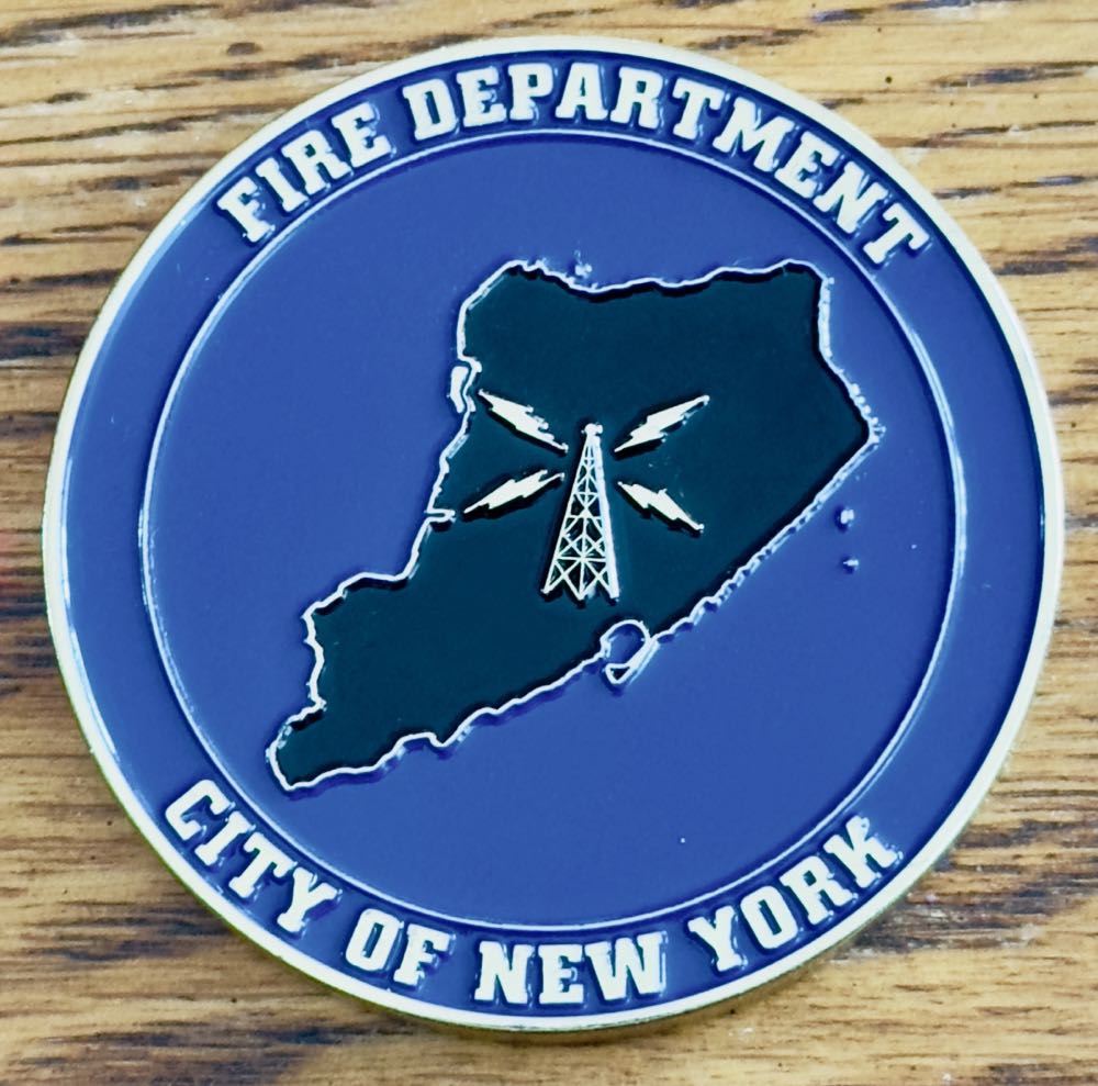 FDNY Staten Islsnd CO  coin collectible - Main Image 2