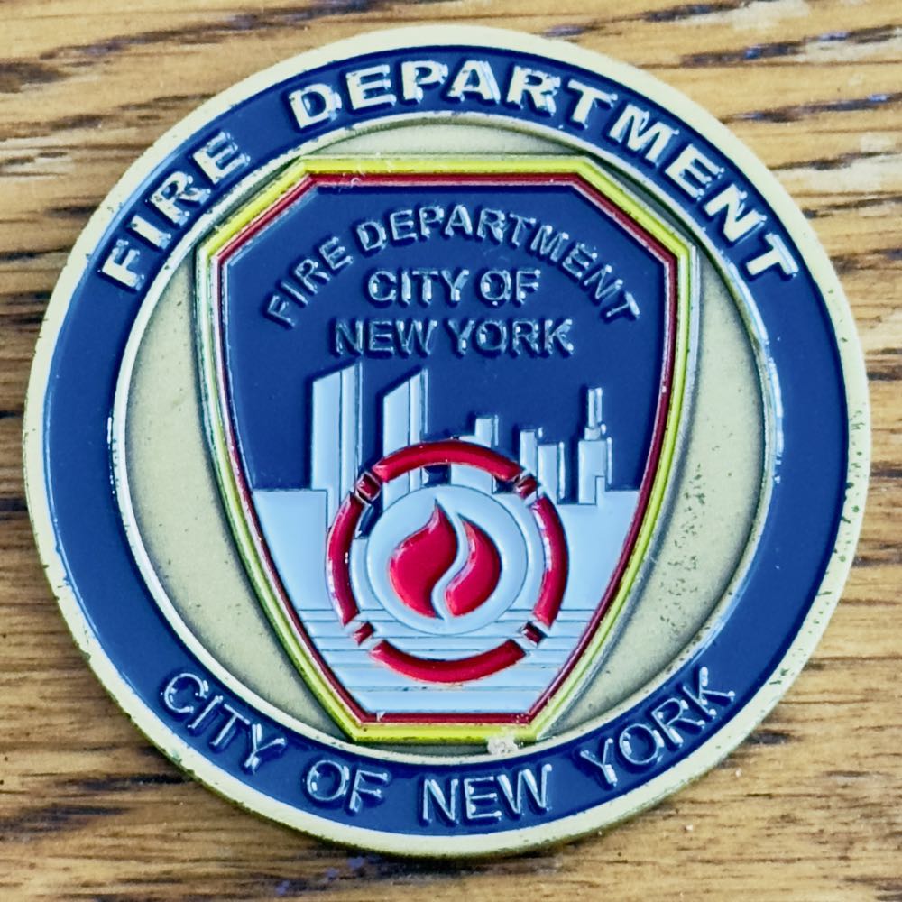 FDNY GIS  coin collectible - Main Image 2