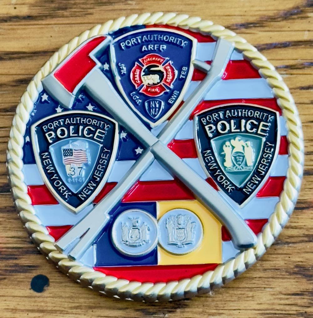 PAPD ARFF EWR  coin collectible - Main Image 2