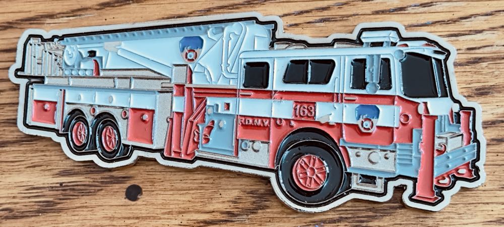 FDNY L163  coin collectible - Main Image 2