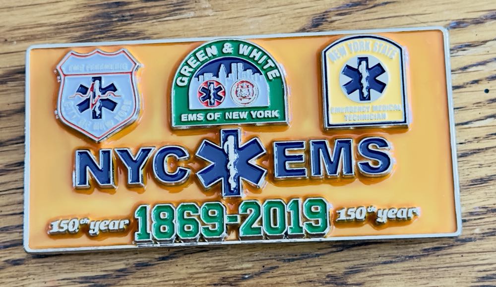 FDNY EMS 150th   coin collectible - Main Image 2