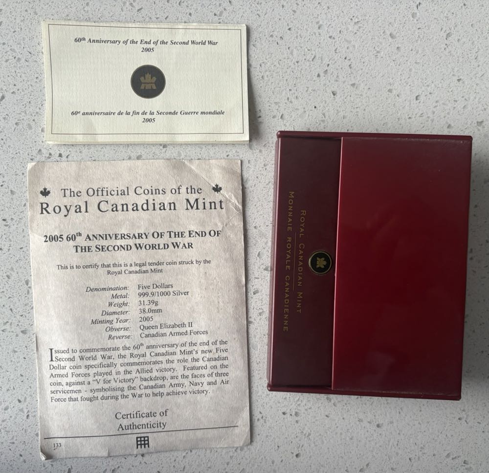 2005 60th Anniversary Of Second World War  coin collectible - Main Image 4