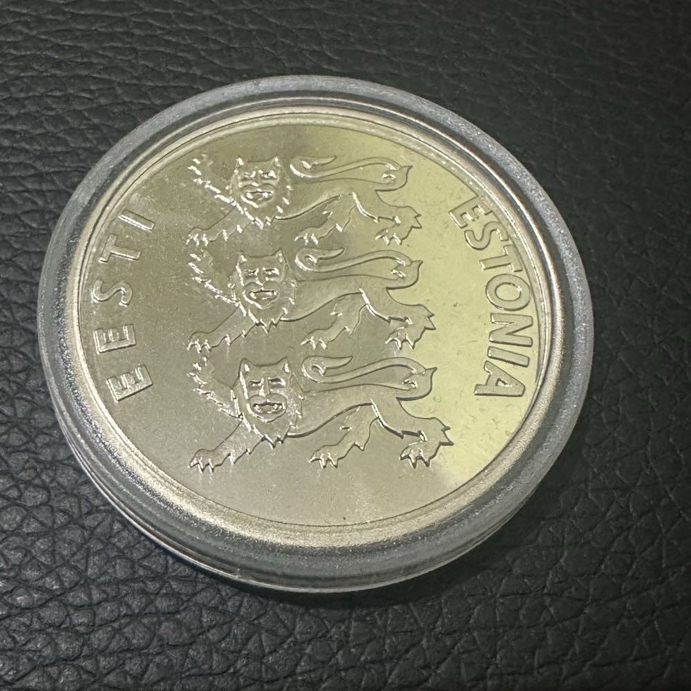 Eesti 100 Krooni Hõbemünt - 1992 coin collectible - Main Image 2