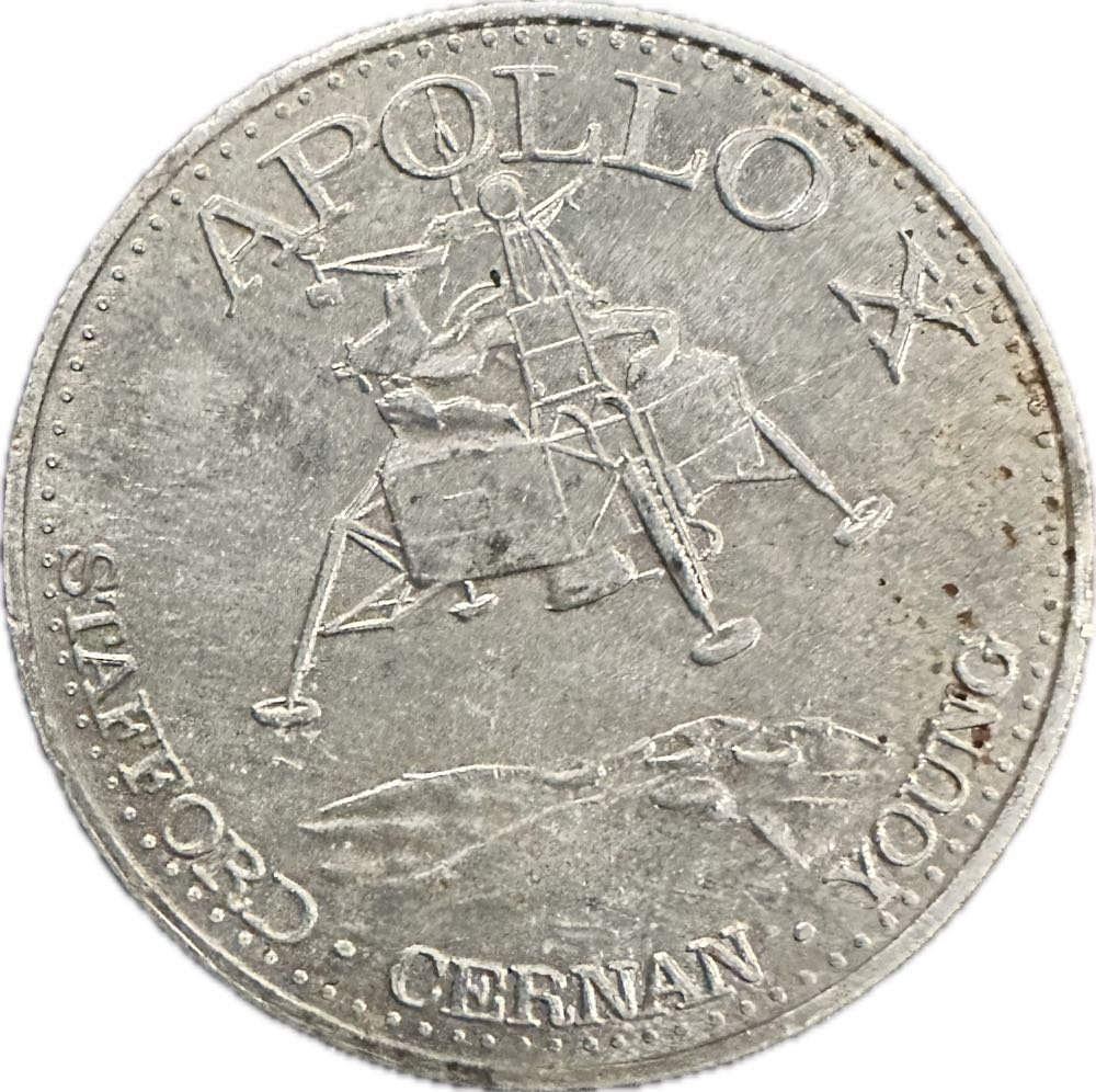 Man In Space Novelty Coin  coin collectible - Main Image 2