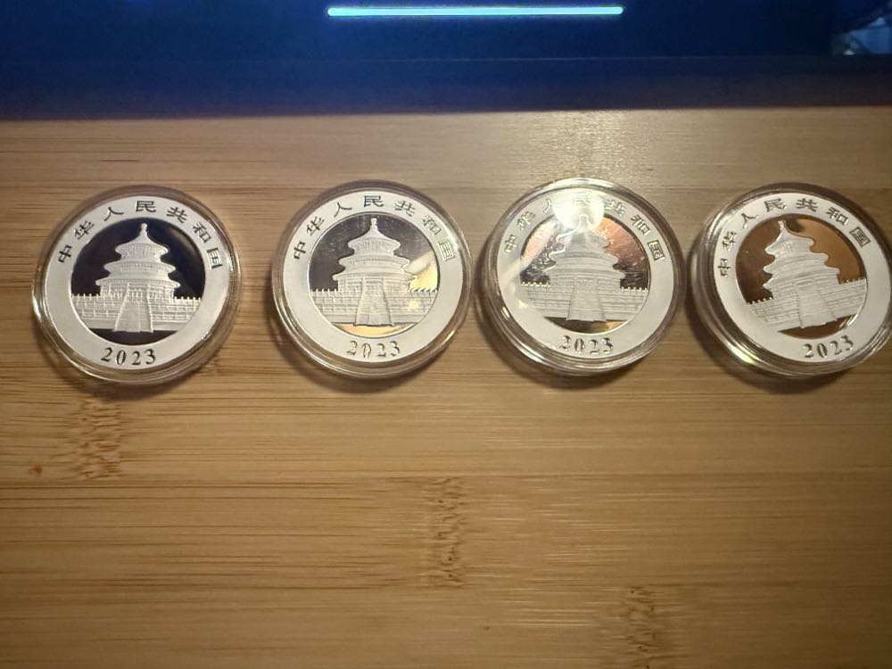 Chinese Silver Panda 2023  coin collectible - Main Image 2