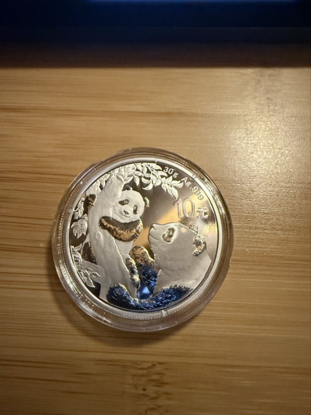 China Silver Panda 2021  coin collectible - Main Image 2