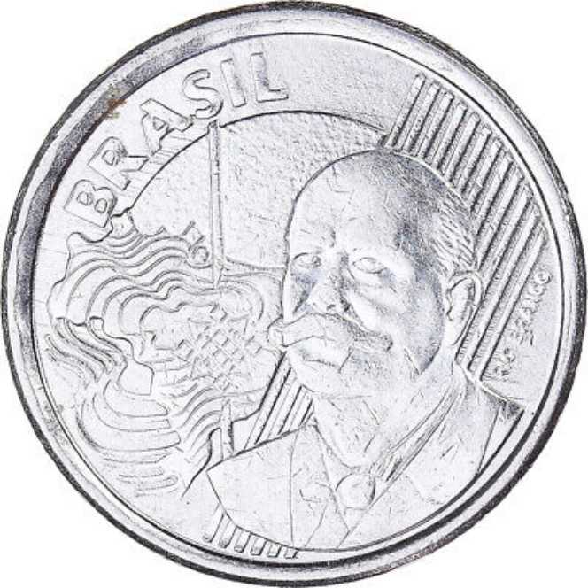 Brazil (2013) - 50 Centavos [R$]  coin collectible - Main Image 2