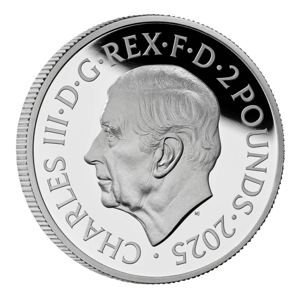 Britannia £2 Silver Proof  coin collectible - Main Image 2