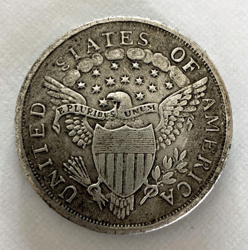 1798 Draped Bust Silver Dollar  coin collectible - Main Image 2