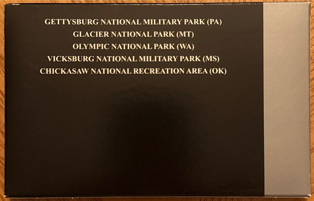 2011 United States America The Beautiful Quarters Silver Proof Set  coin collectible - Main Image 2