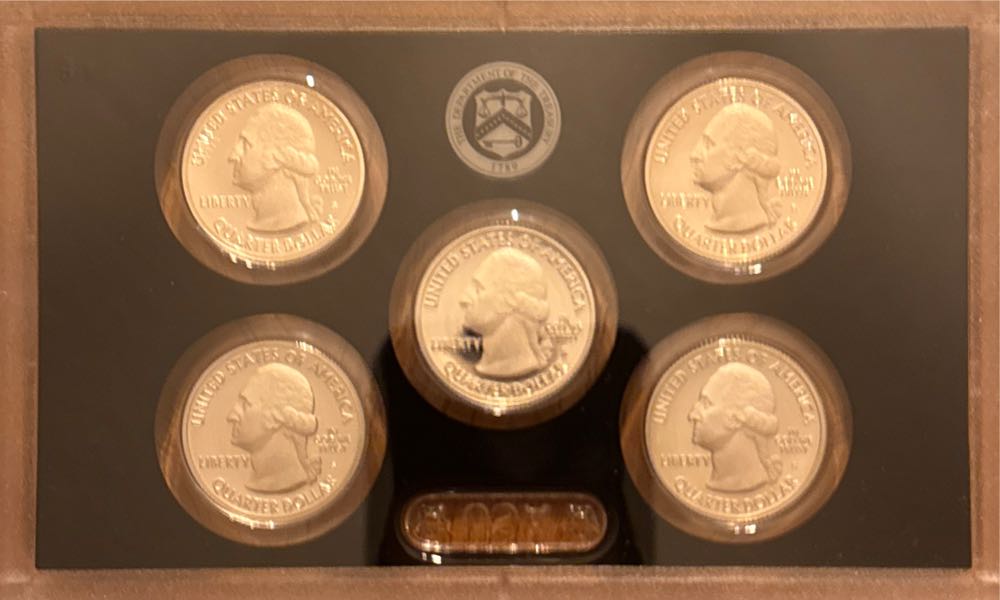 2011 United States America The Beautiful Quarters Silver Proof Set  coin collectible - Main Image 3