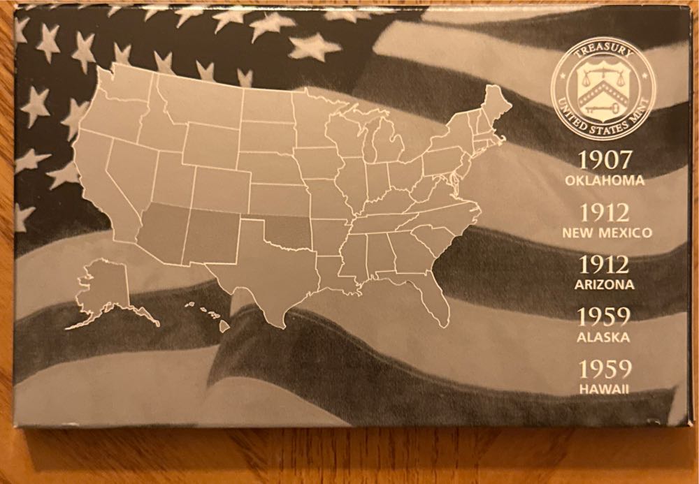 2008 United States Meant 50 State Quarters Silver Proof Set 2008  coin collectible - Main Image 2