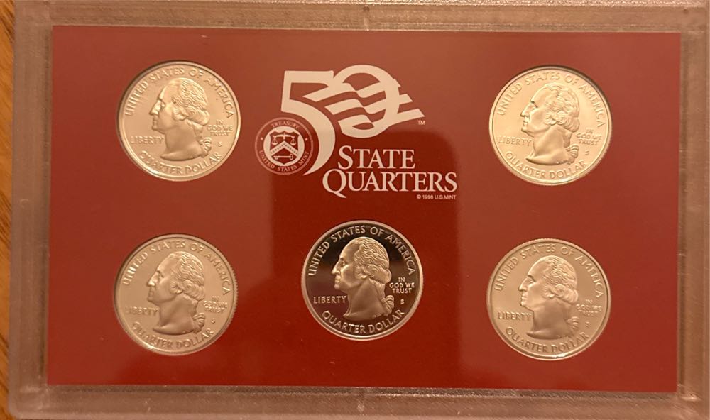 2008 United States Meant 50 State Quarters Silver Proof Set 2008  coin collectible - Main Image 4