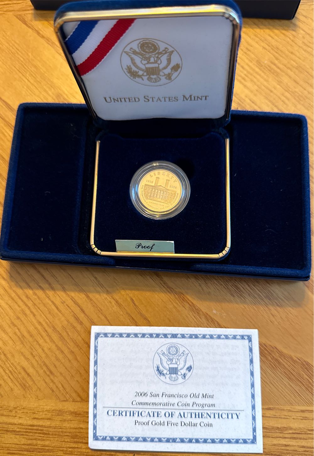 2006 San Francisco Old Mint Commemorative Coin Program  coin collectible [Barcode 704785053212] - Main Image 2