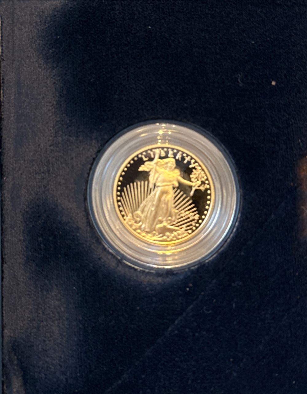 2004 American Eagle 1/4 Ounce Gold Proof Coin  coin collectible [Barcode 704785042896] - Main Image 3