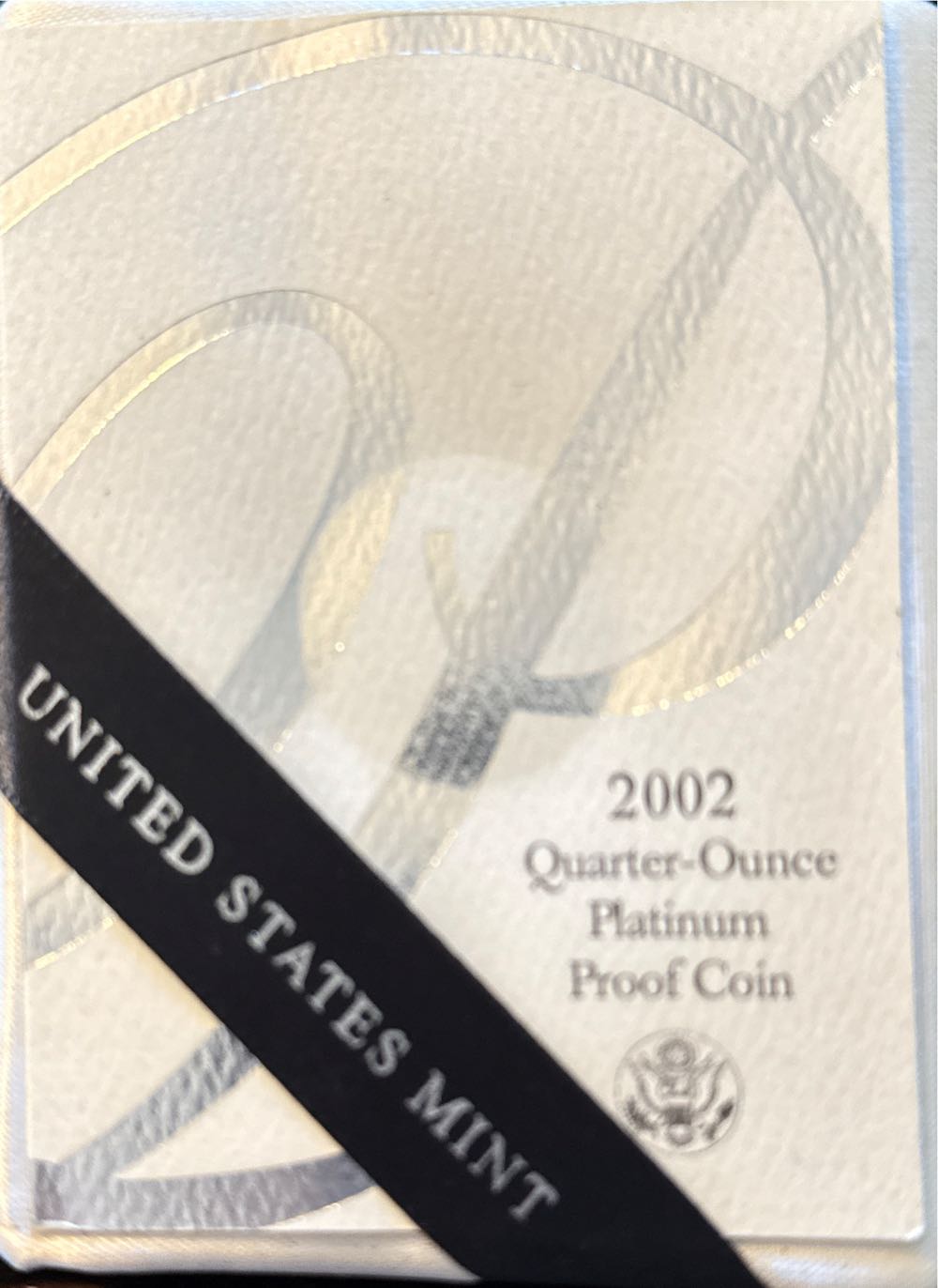 2002 1/4 Ounce Platinum Proof Coin  coin collectible [Barcode 704785018754] - Main Image 2