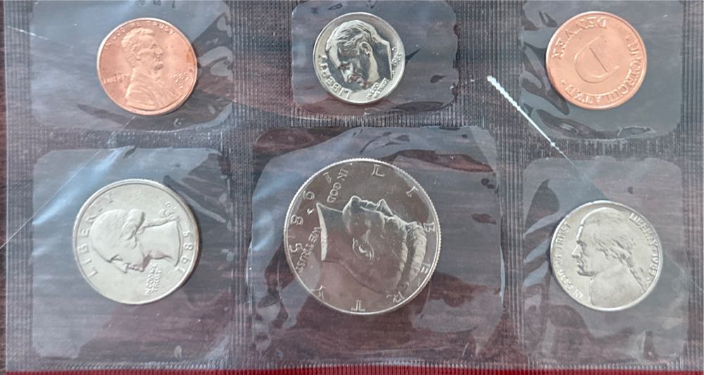 1985 uncirculated coin set  coin collectible - Main Image 3