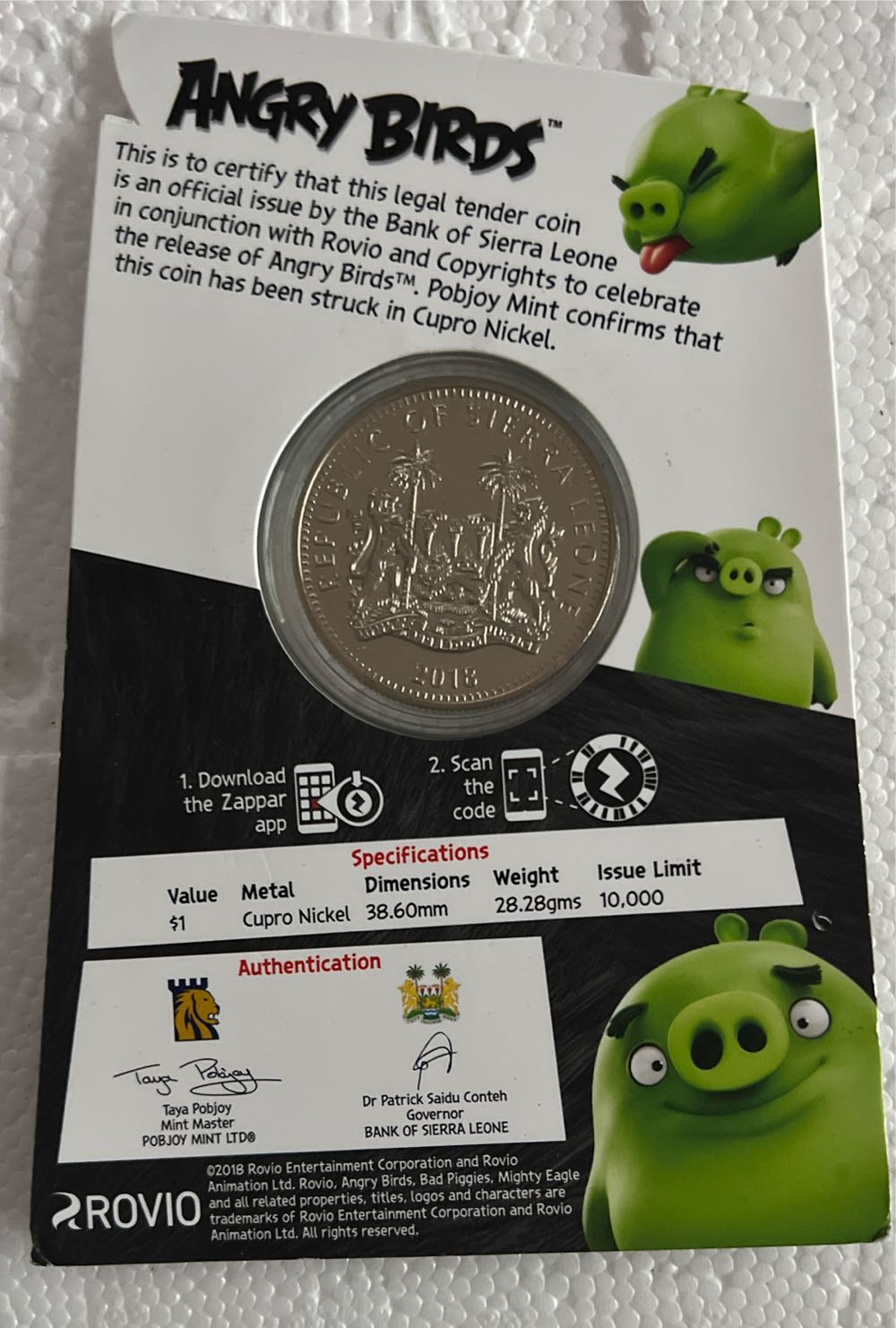 Angry Birds  coin collectible - Main Image 2